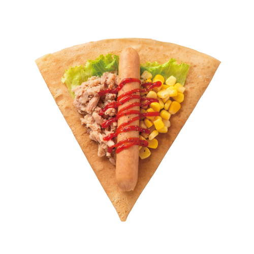 ソーセージサラダ - ディッパーダン クレープ